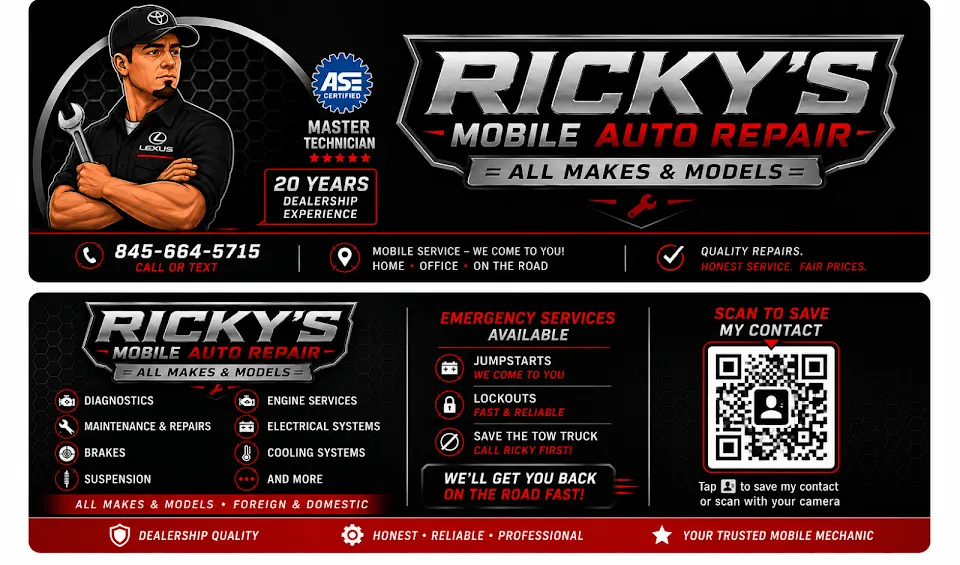 Rickys Mobile Automotive Repair L.L.C.