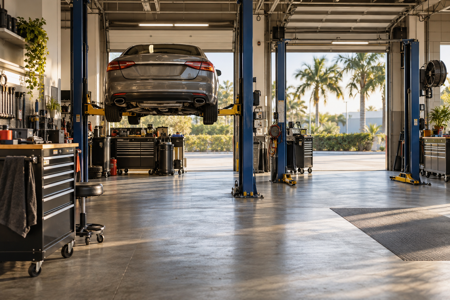 Illustrative automotive cover for Rightway Mobile Auto Service, LLC